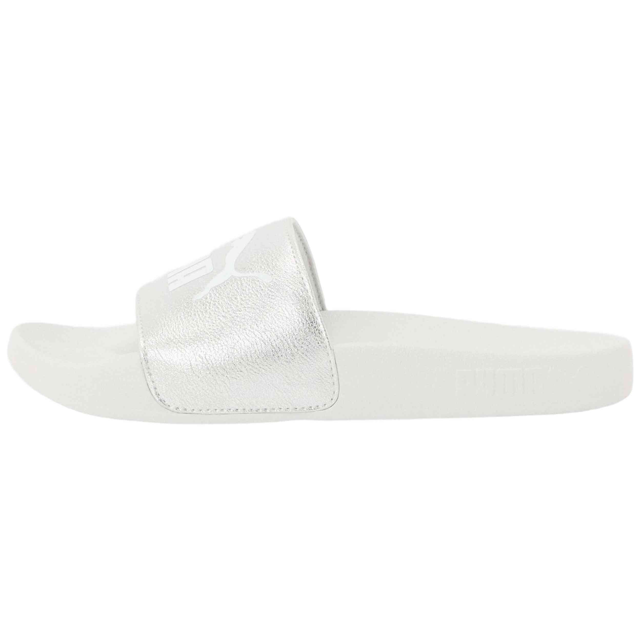 Chanclas Puma modelo Leadcat 2.0 Metallic para hombre y mujer en color Blanco