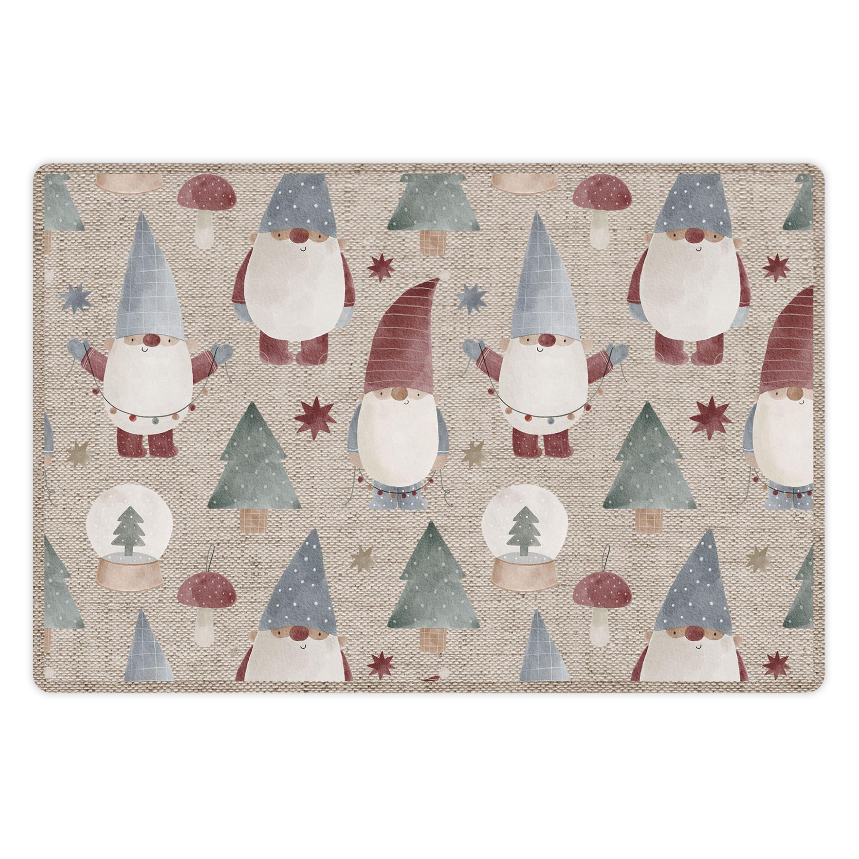 VINILIKO, set de 4 individuales de mesa Gnomos  4u-30x45 cm