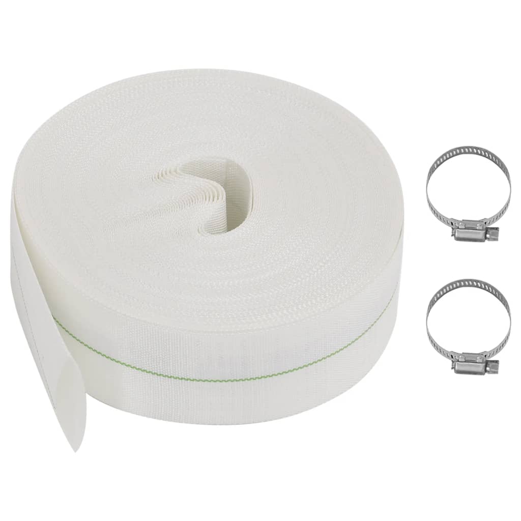 vidaXL Manguera Plana PE Tubo de Suministro de Agua Tubería Plomería Dimensiones 25 mm/25 m,  38 mm/25 m,  51 mm/25 m y mas