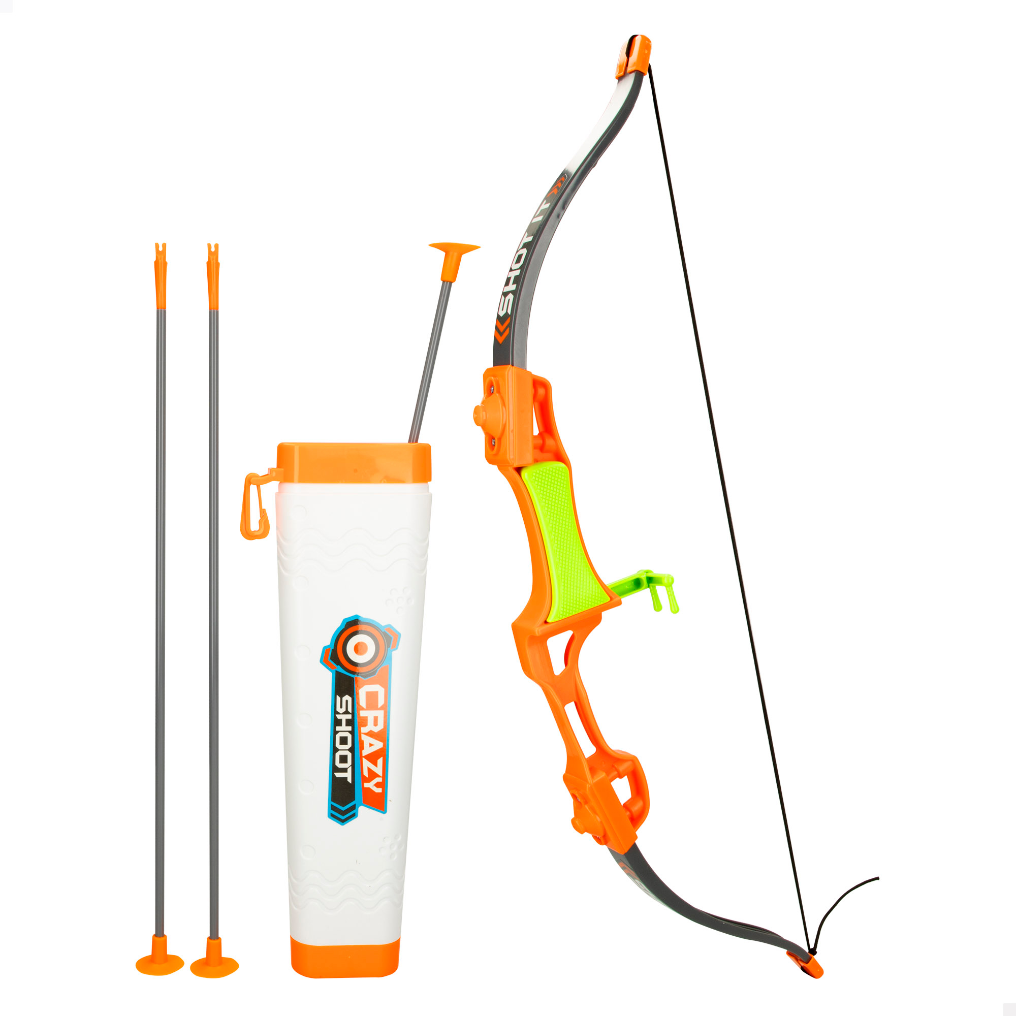 COLORBABY - Set arco y flechas para niños, con ventosa, 67 cm, incluye dianas y funda portátil, tiro con arco, juguete puntería, juego flechas, juegos de exterior, juguetes niño, regalos para niños