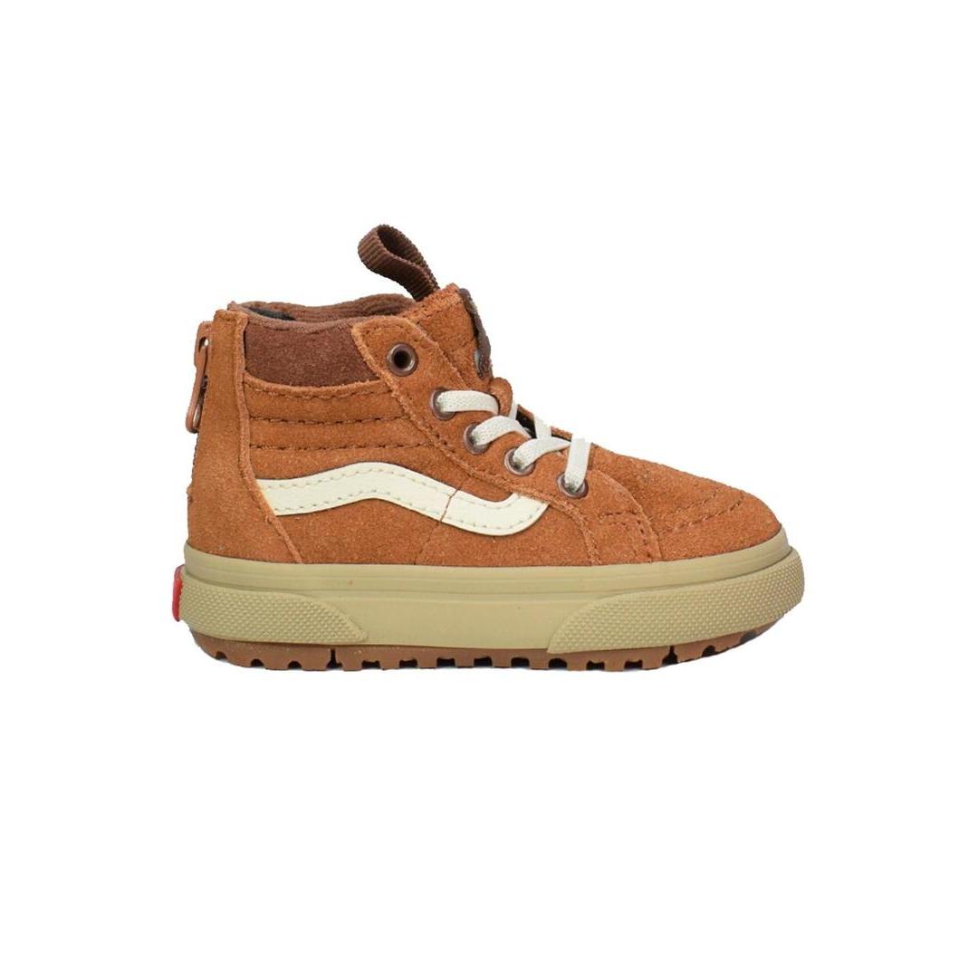Zapatilla Niño/a Vans Mte Sk8-hi Zip Marron
