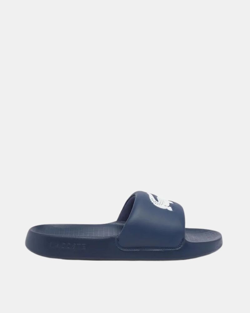 LACOSTE 49CMA0021 SERVE SLIDE Sandalias Chancletas Hombre Azul