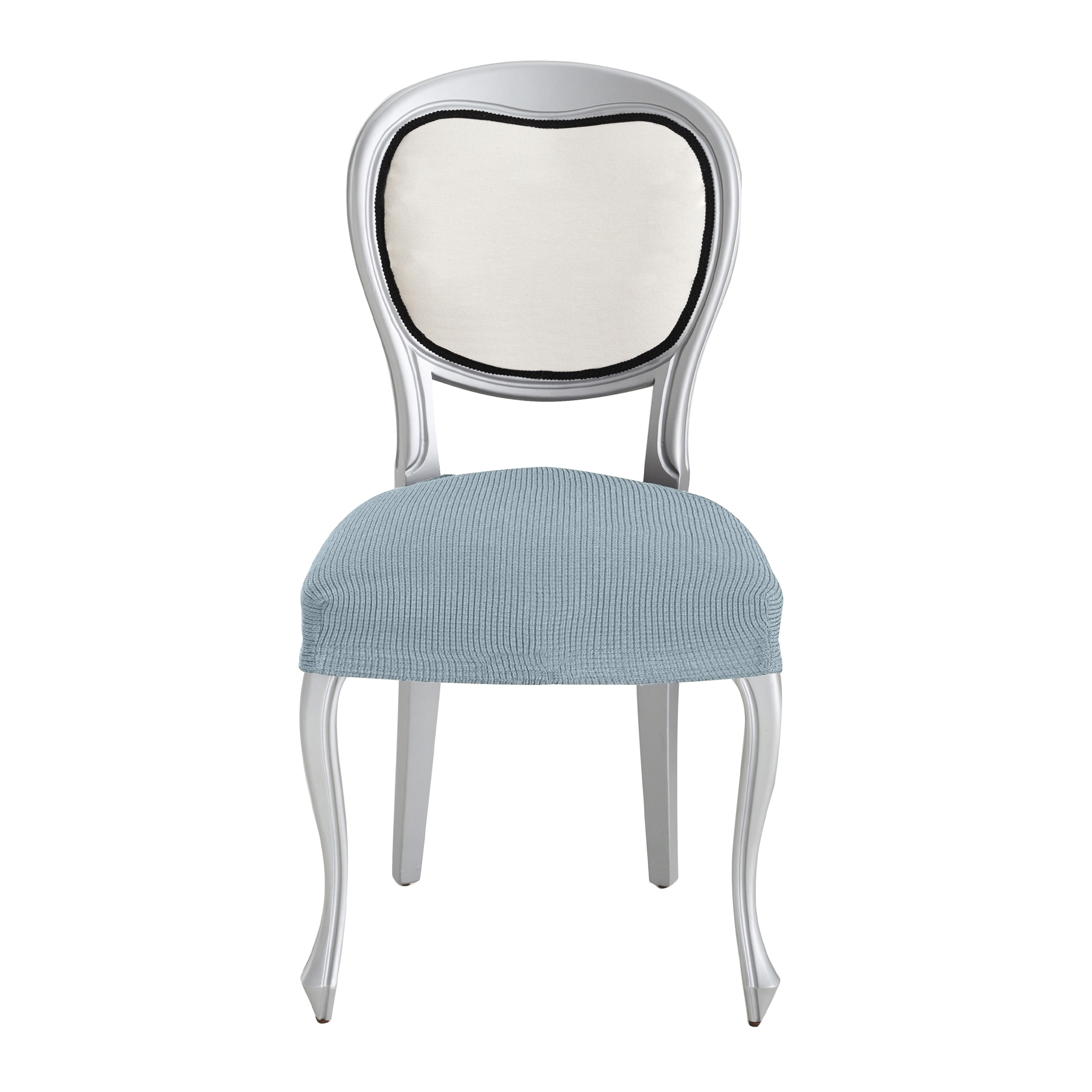 Funda silla elástica sin respaldo pack 2 Ulises