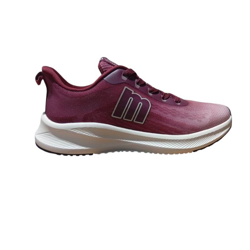 Zapatilla Burdeos Mustang Knitting Burgundy Woman 60802