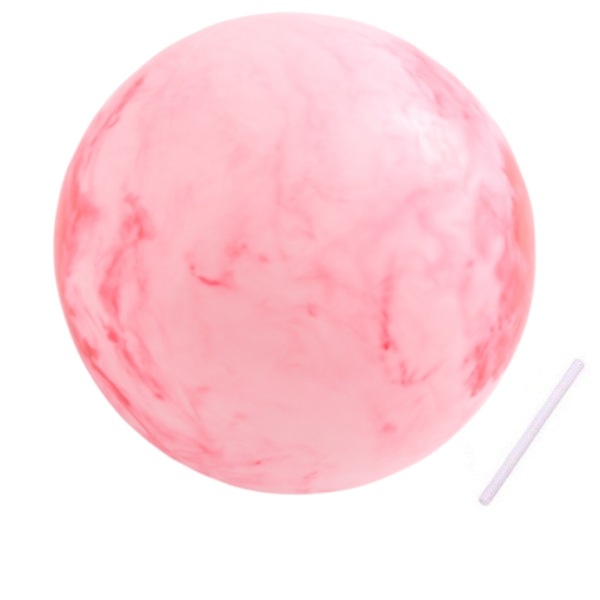 Pelota de Pilates/Yoga Mini de PVC Esmerilado 25cm - Para Gimnasia, Equilibrio, Fitness y Glúteos