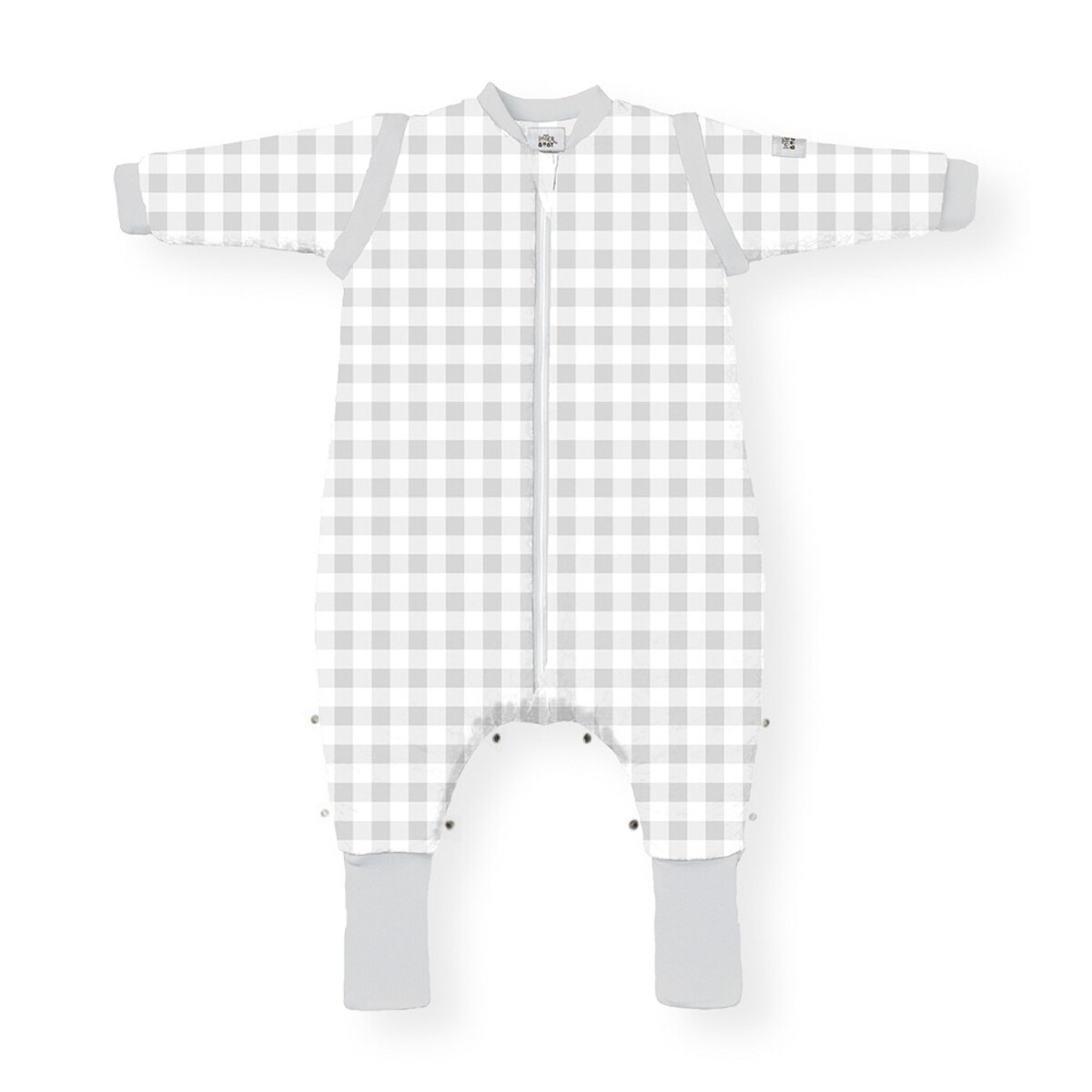 Interbaby - Saco de dormir evolutivo tipo mono con calcetines y mangas extraíbles 1-3 años