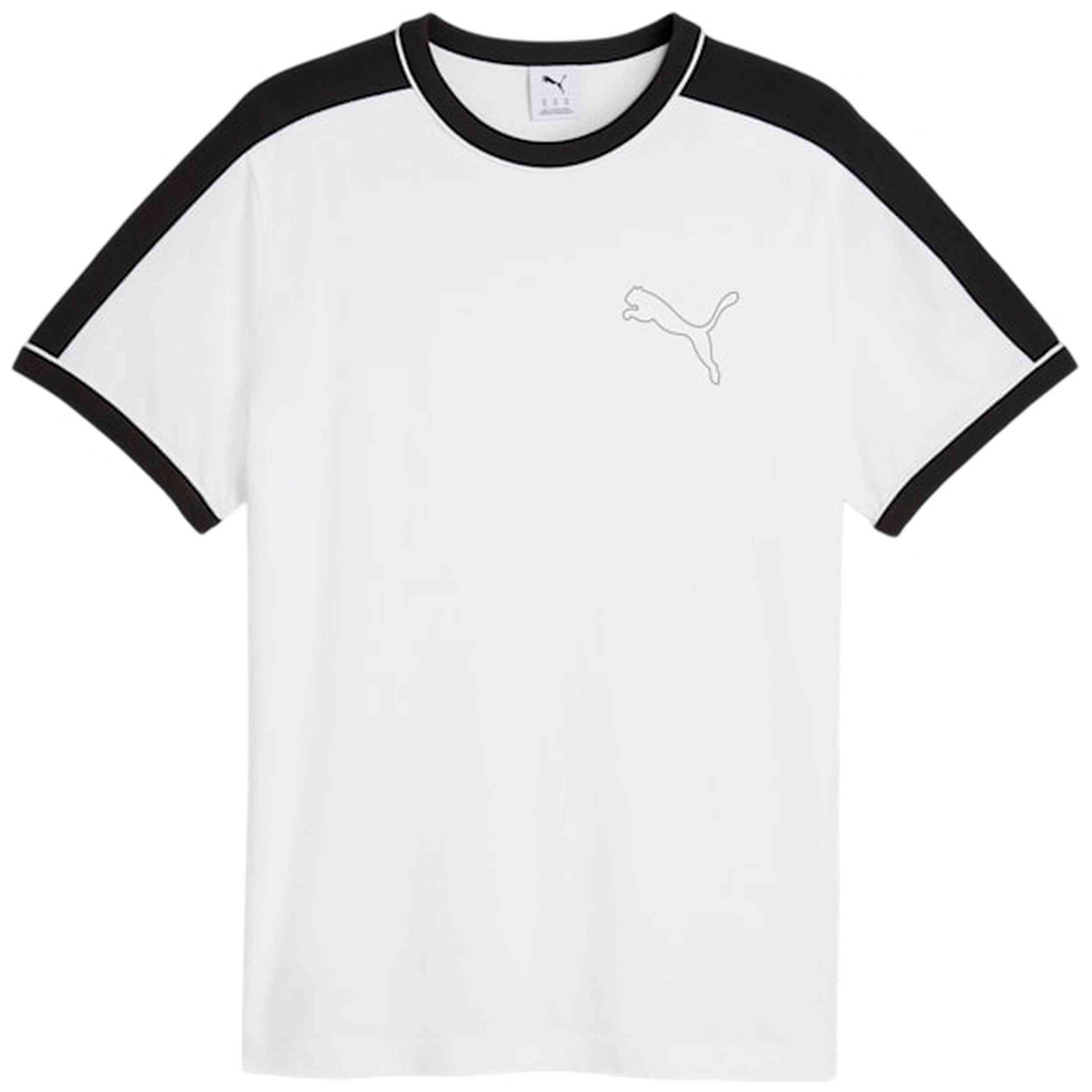 Camiseta De Manga Corta Puma modelo T7 Love Of The Cat Ringer "PUMA White" para Hombre en color Blanco