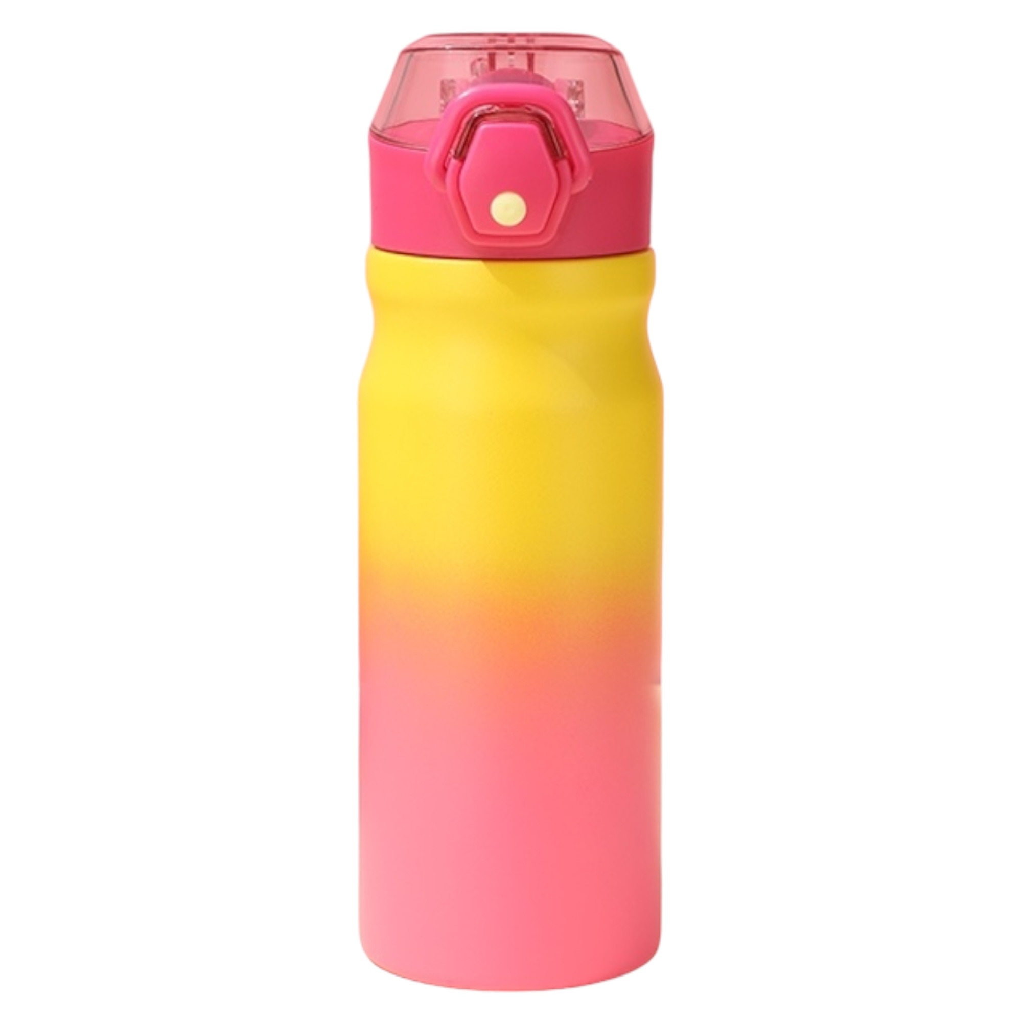 Botella de Agua Deportiva de 550ml Sin BPA Boquilla para Deporte Con Texto Motivacional Botella Agua Prueba de fugas, Botella Deportiva Tritan de Plástico Sin BPA, Botella Motivacional para Hogar y Exterior termo (LD550)