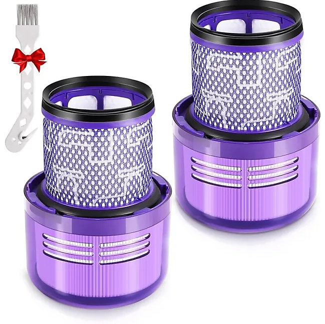 CA Filtros para aspiradora inalámbrica Dyson V11 Absolute Extra Pro V15 Detect SV14 SV17 SV22, repuesto de filtro Hepa lavable