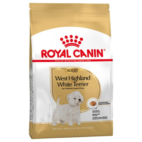 Royal Canin – Pienso para perros adultos Royal Canin West Highland White Terrier 1,5 Kg.
