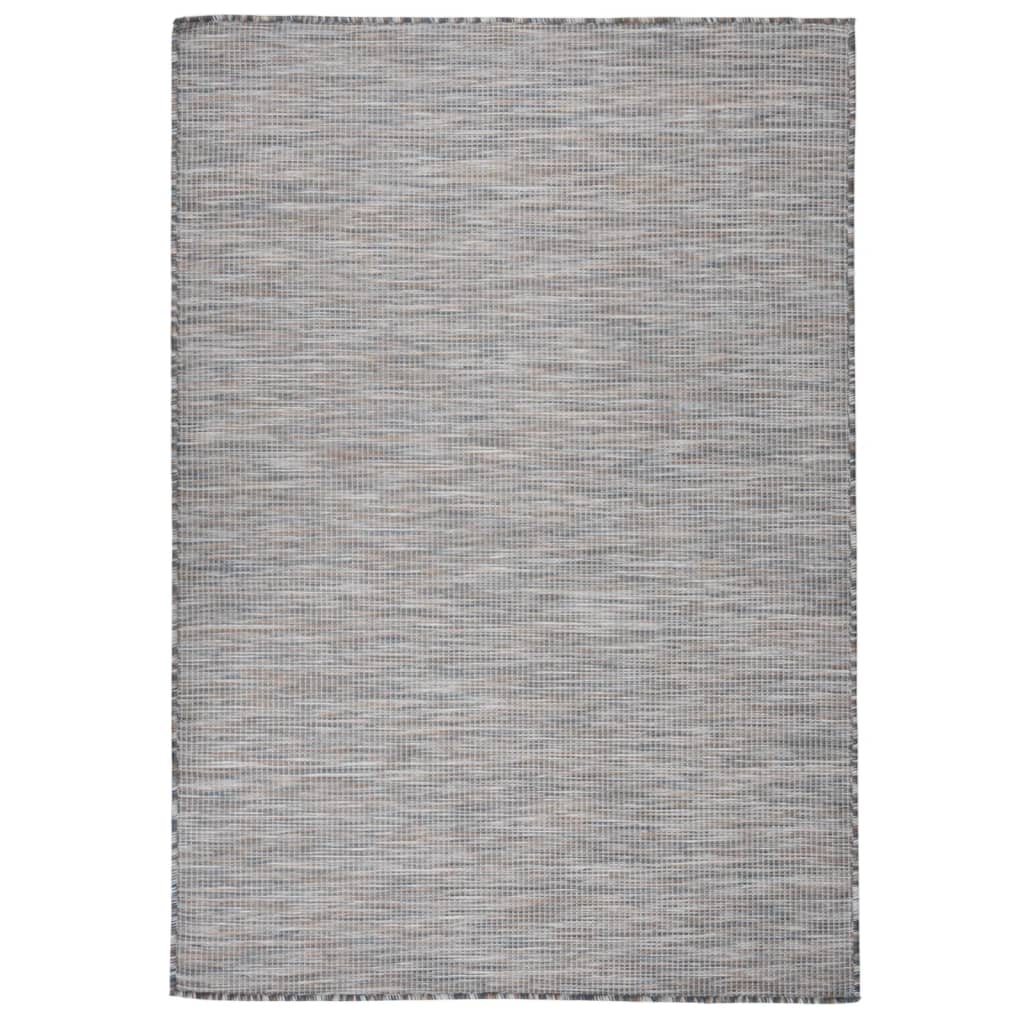 vidaXL Alfombra de exterior de tejido plano 160x230 cm Multicolor