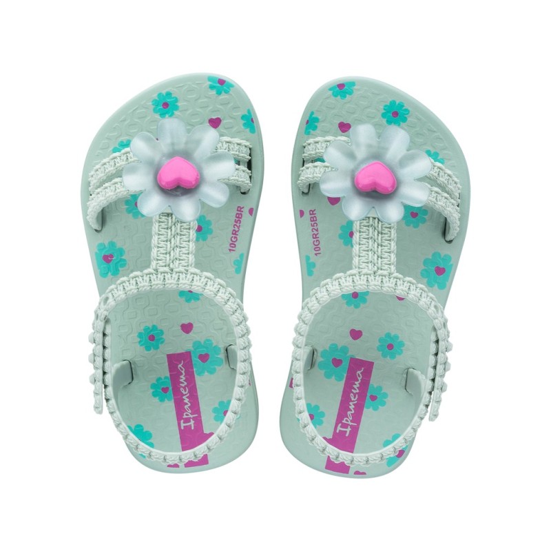 Cangrejeras y chanclas niña IPANEMA IP83355BO604 SANDALIA AGUA MARGARITA GREEN/LILAC 38403 26V