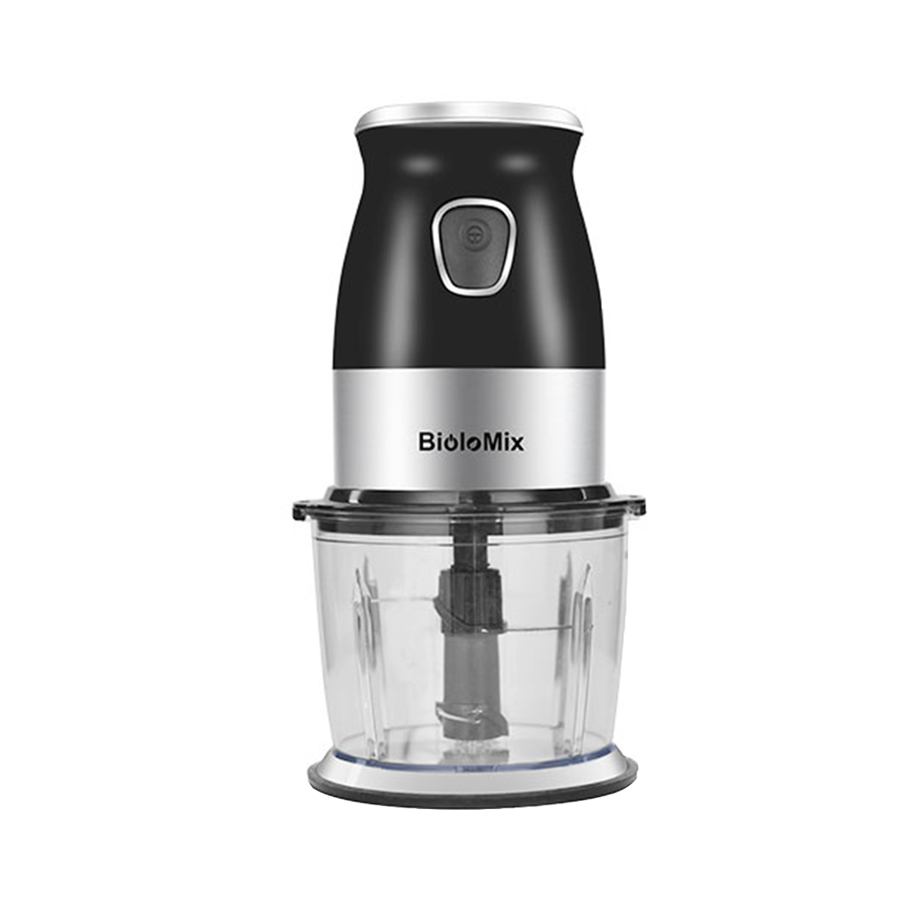 BioloMix BM816,Mixer,Food Processor,Multi-purpose,Stainless steel Blades,500W Powerful Motor,One Button Control,Metal Driver Gear,Food Grade Cup