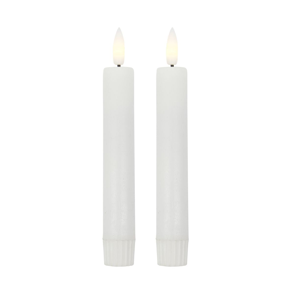 Set de 2 Velas LED House Doctor con Luz Parpadeante y Temporizador de 5 Horas para Ambientes Acogedores