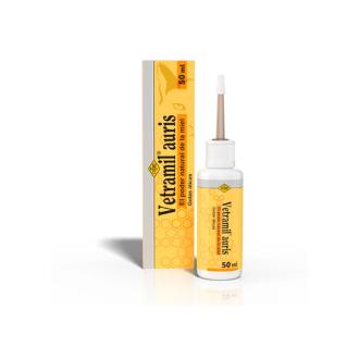 Gotas óticas para perros y gatos VETRAMIL AURIS 50 ml