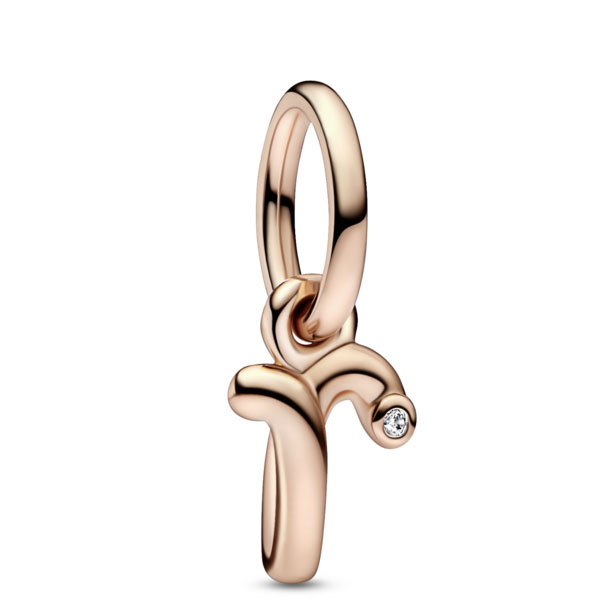 Pandora  Charm Colgante Letra Minúscula R 782477C01 , para Mujer