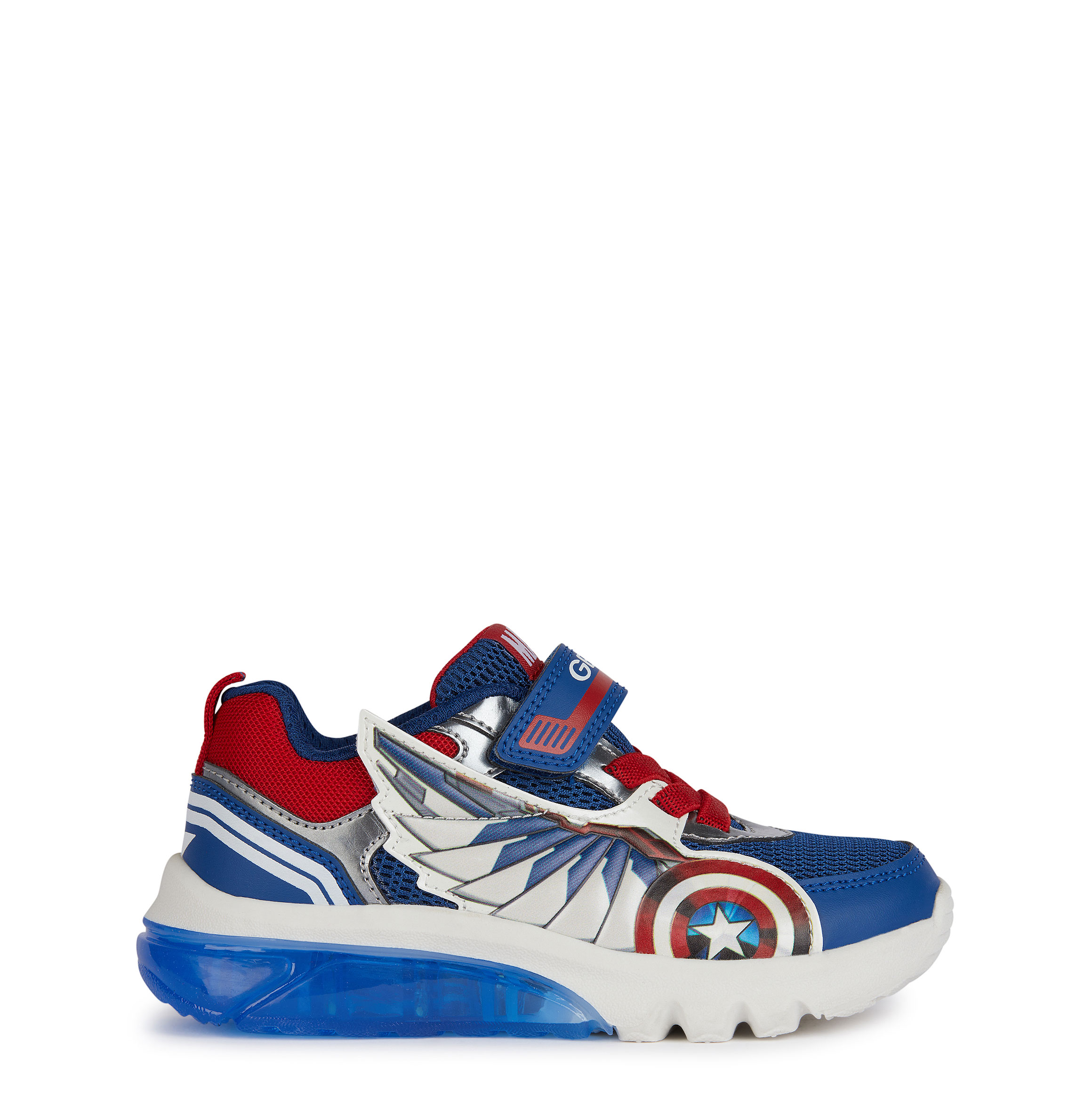 Geox Zapatillas Ciberdron Azules J45LBB 1454-C0200 , para Niño