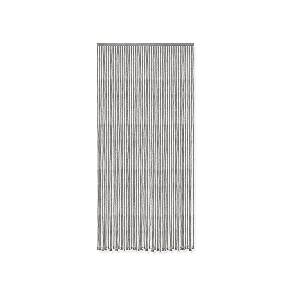 Maxia Market - Cortina de Cuerda Trenzada de Algodón para Puerta de Exterior