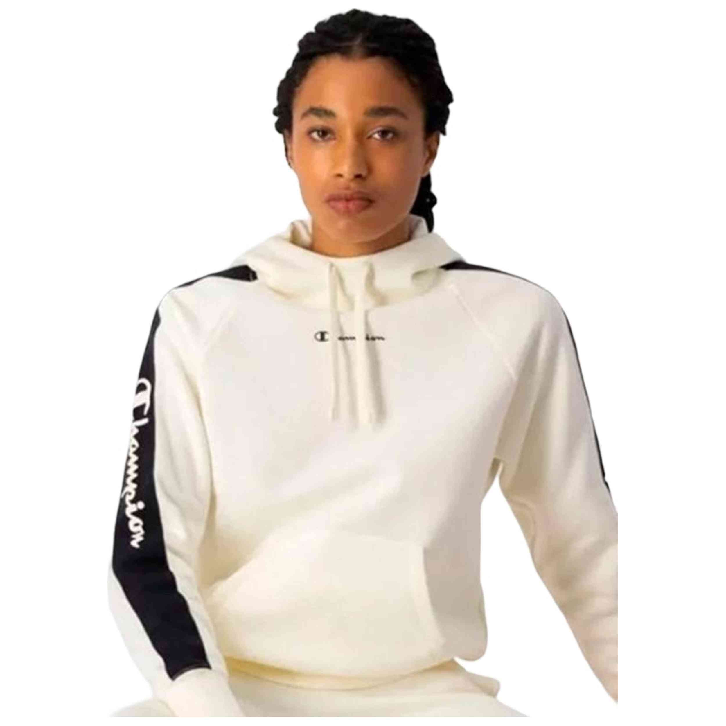 Sudadera Con Capucha Champion modelo 115571F22-WW005 para Mujer en color Blanco