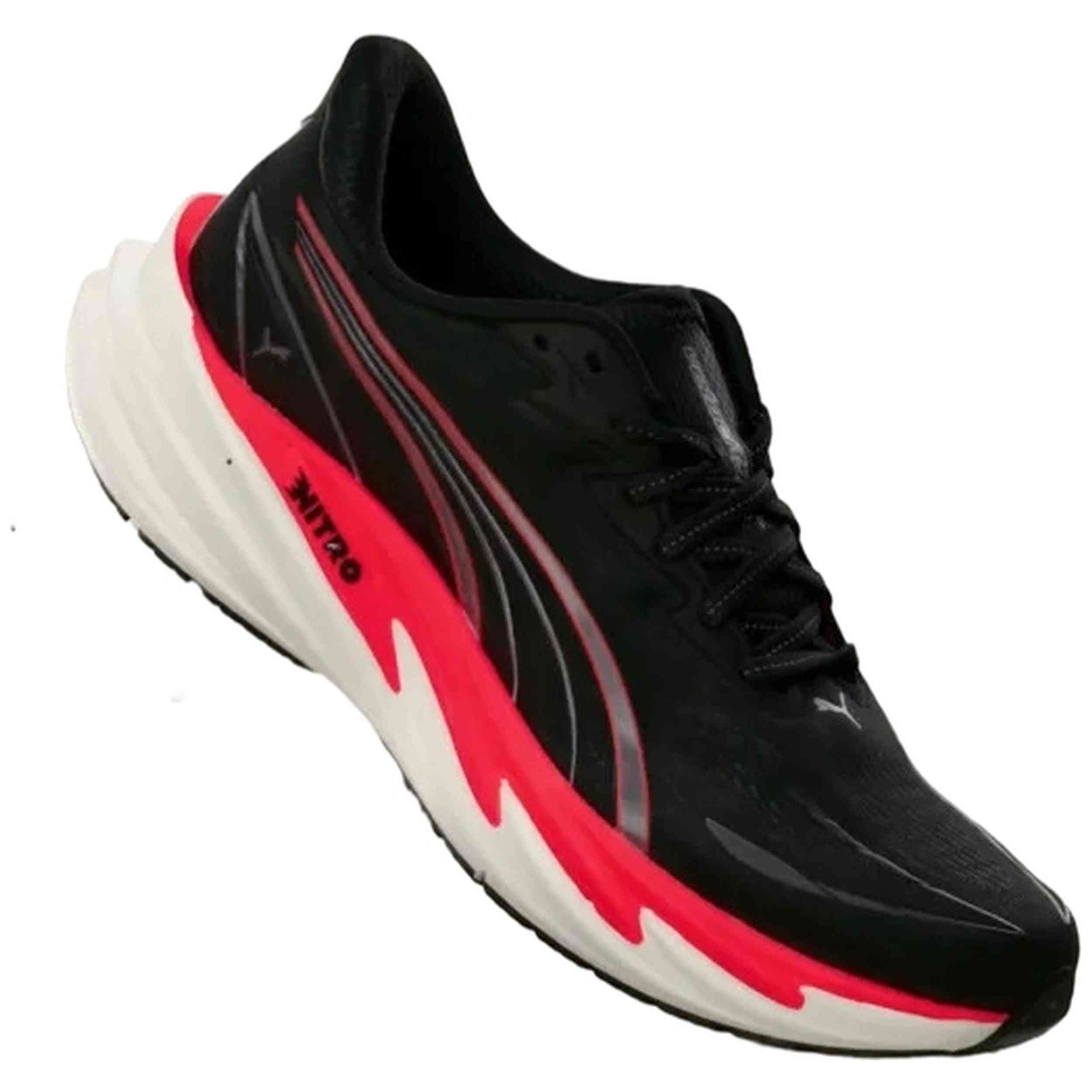 Zapatillas De Running Puma modelo 312944-07 para HOMBRE en color PUMA Black-Ultra Red