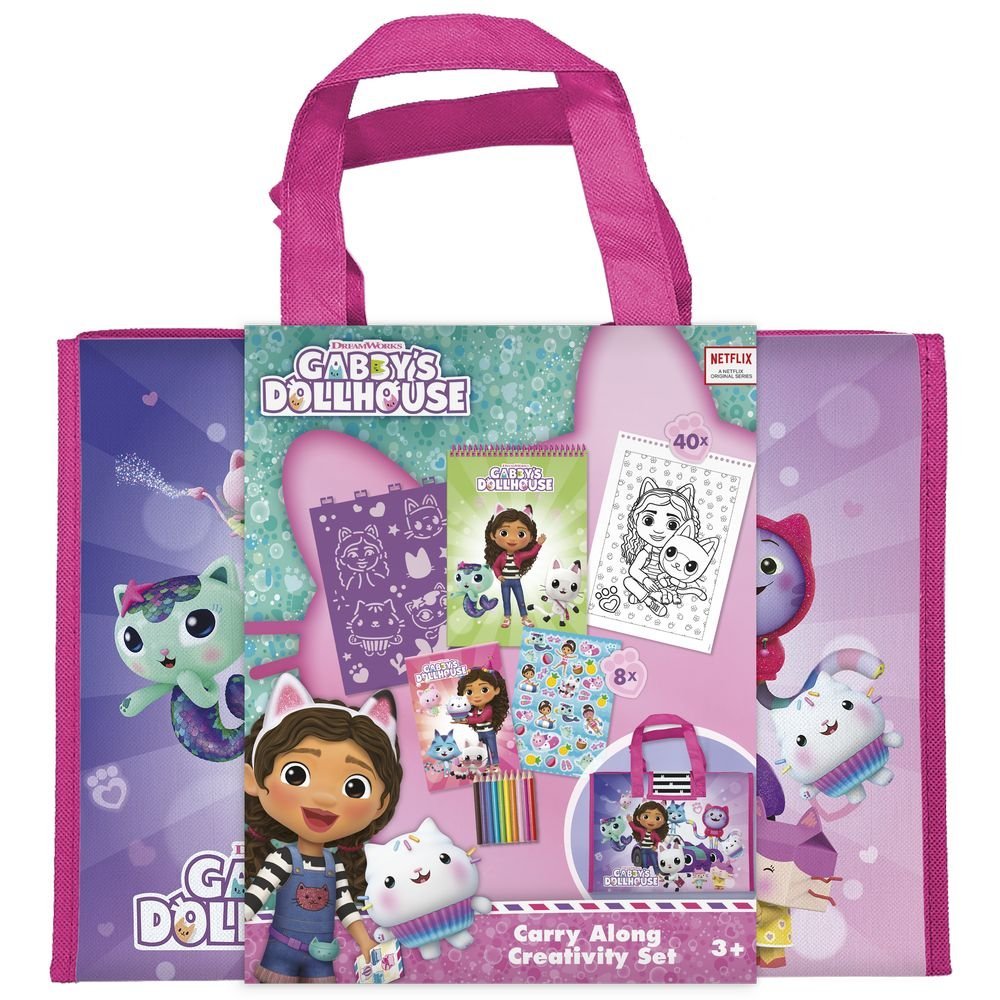 TOTUM SET ACTIVIDADES CREATIVAS MALETIN GABBY S DOLLHAUSE TOTUM 260x30x338 Cms.