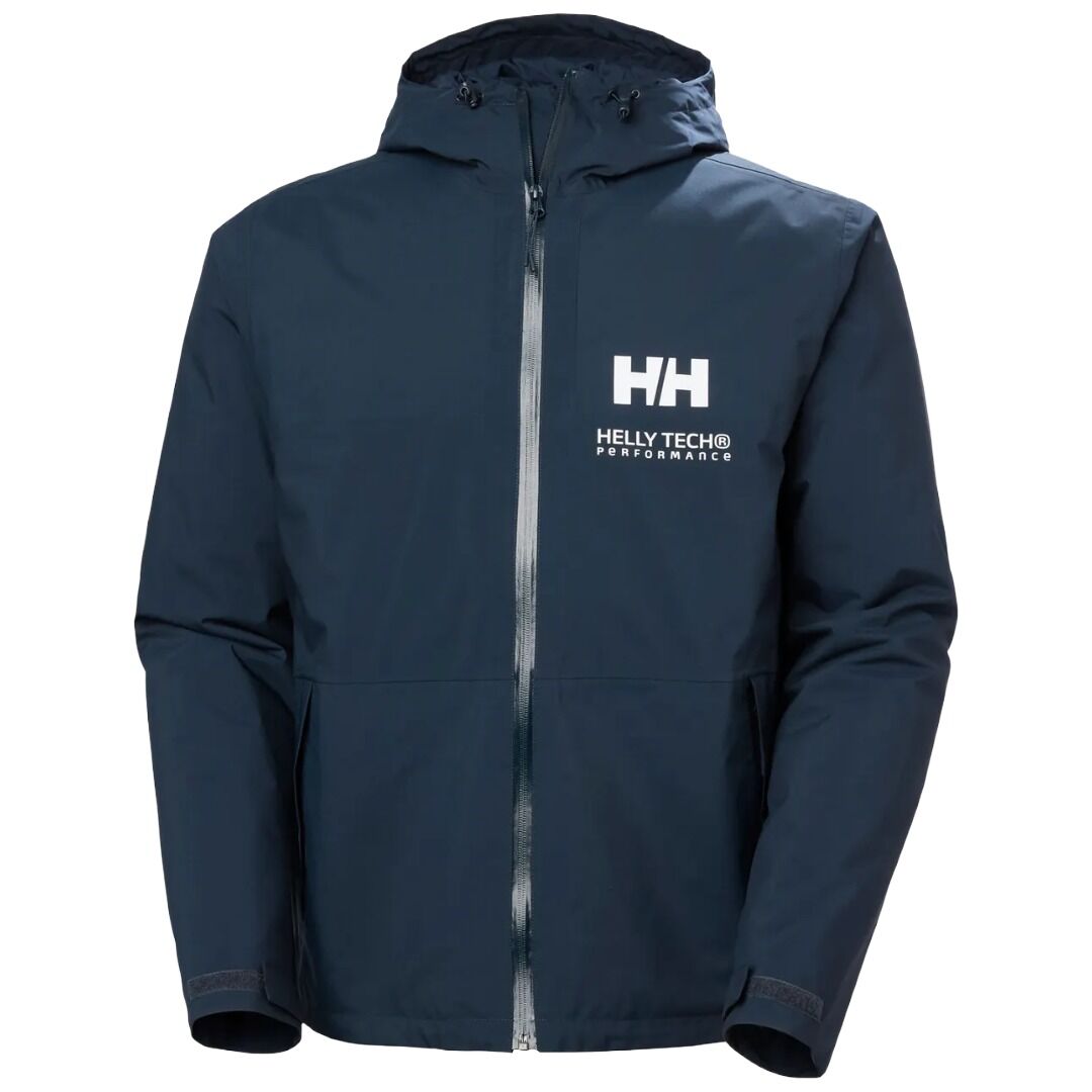 Chaqueta Azul Marino Helly Hansen Ace Insulated Rain Jacket Navy Impermeable con Aislamiento Térmico