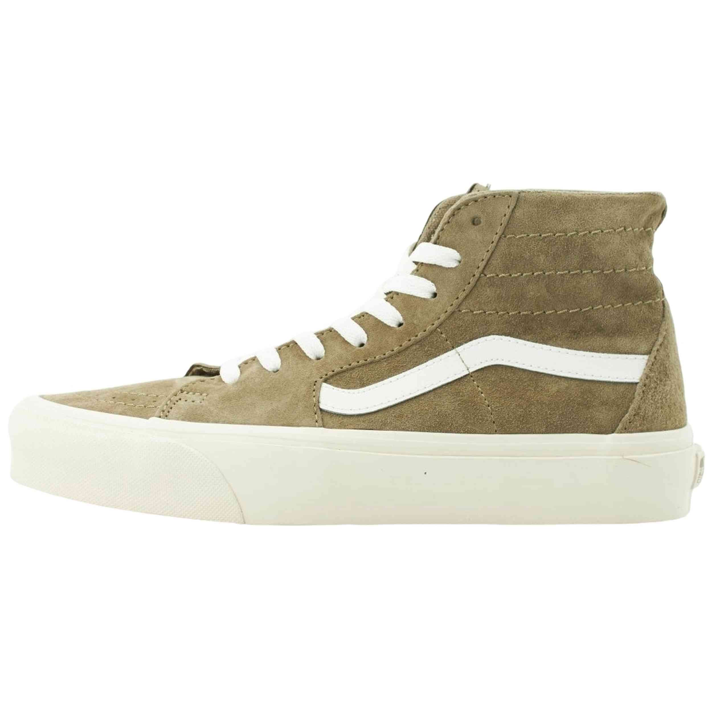 Zapatillas Vans modelo Sk8 Hi Tapered Pig Suede "Pig Suede Bay Leaf" para hombre y mujer en color Marron