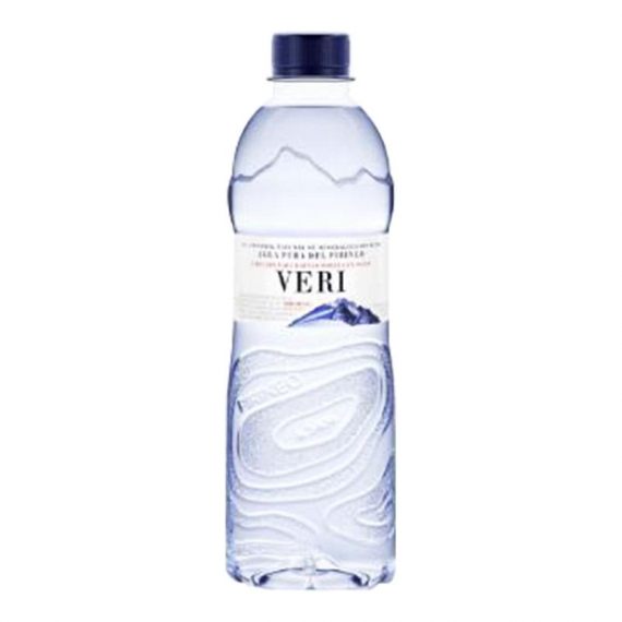 Agua mineral Veri 500 ml caja 24 botellas, total 12 Litros