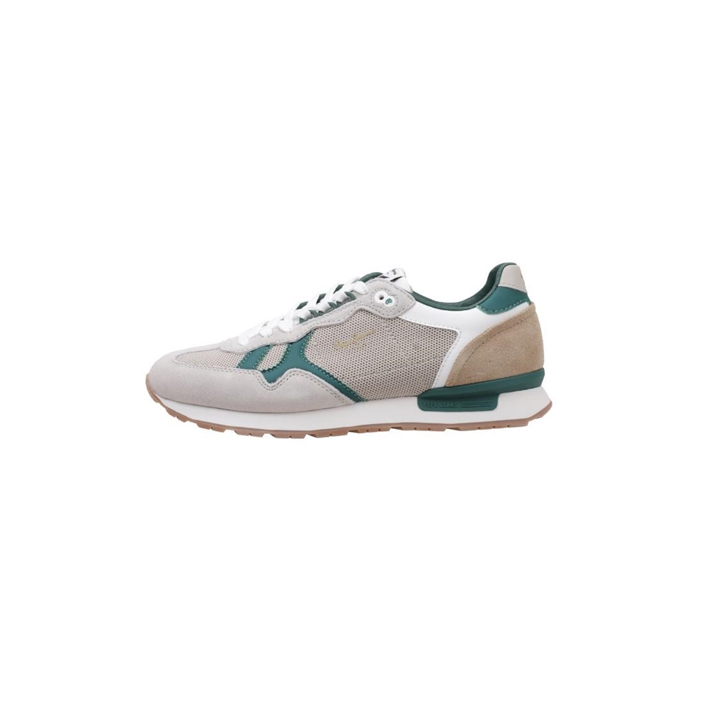 Pepe Jeans BRIT RETRO M Deportivas Planas Hombre Blanco