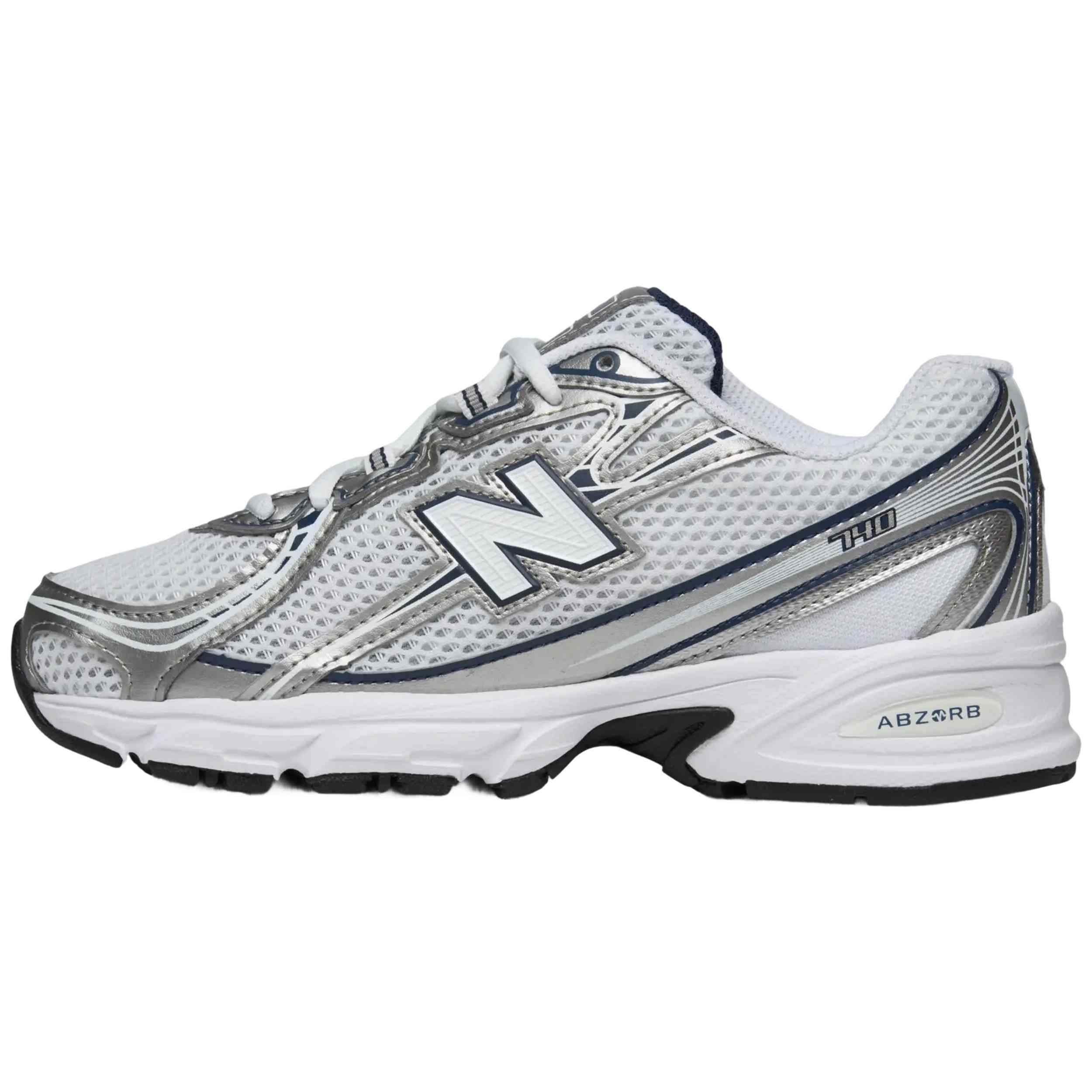 Zapatillas New Balance modelo GR740WN para Niños en color Gris