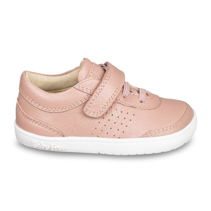 Zapato guarderia Rosa – Primeros Pasos Barefoot