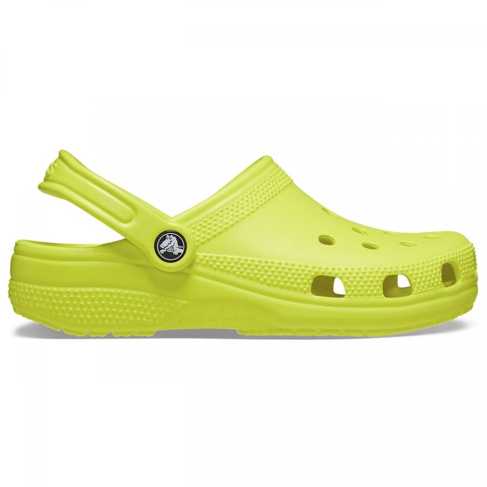 Zuecos Verdes Crocs Classic U Acidity