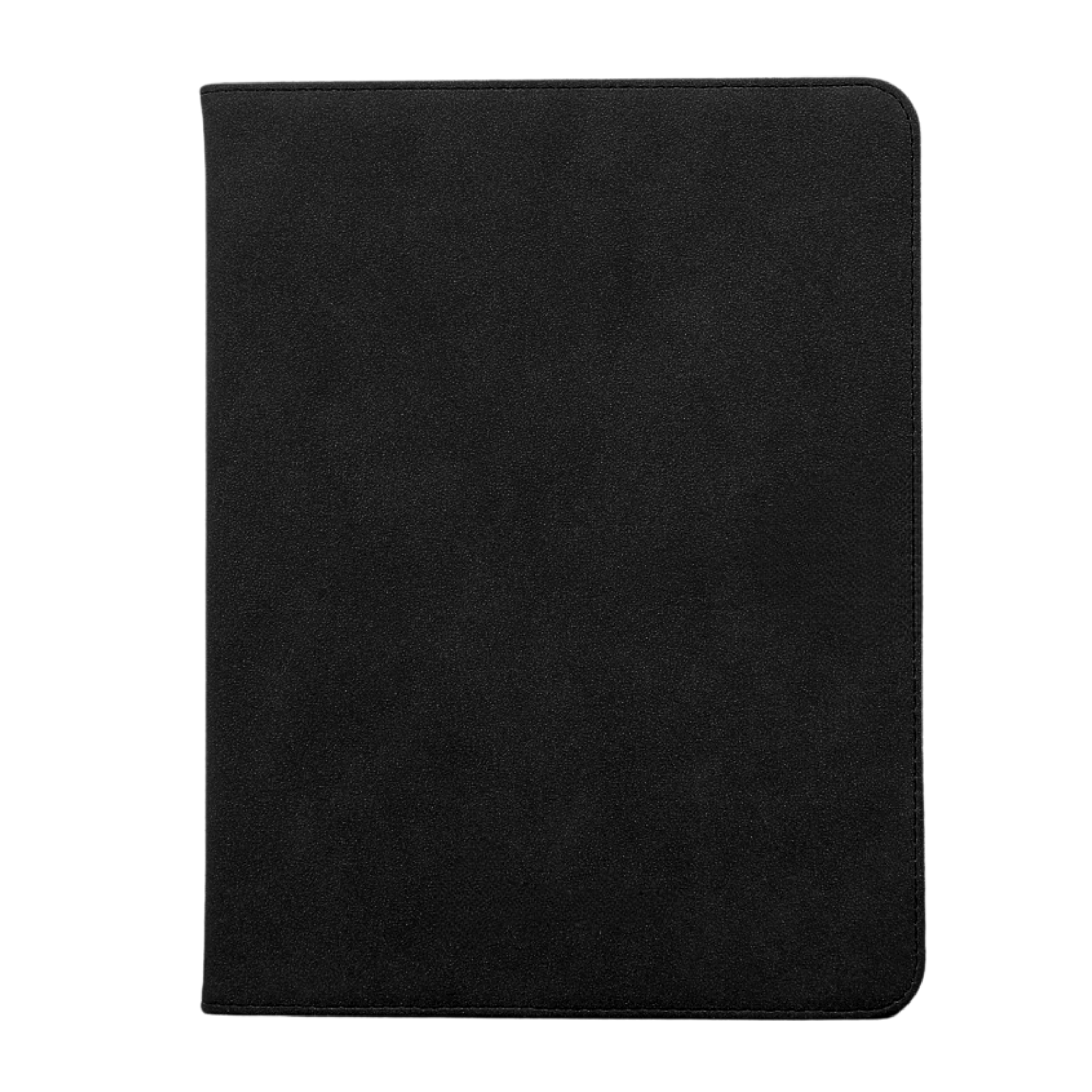 Funda para iPad de Gamuza de Oveja Sintética Negro