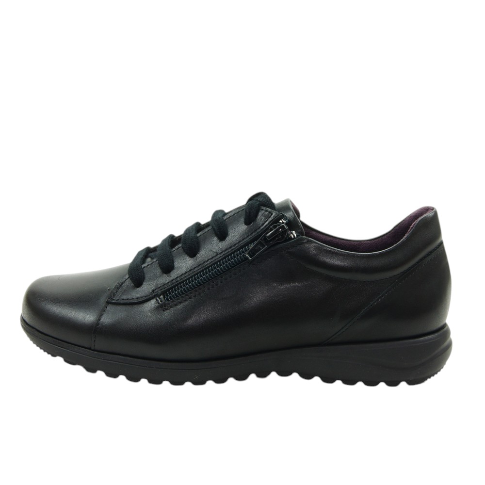 PITILLOS mod. 20515 zapato casual para mujer en piel natural, cordones