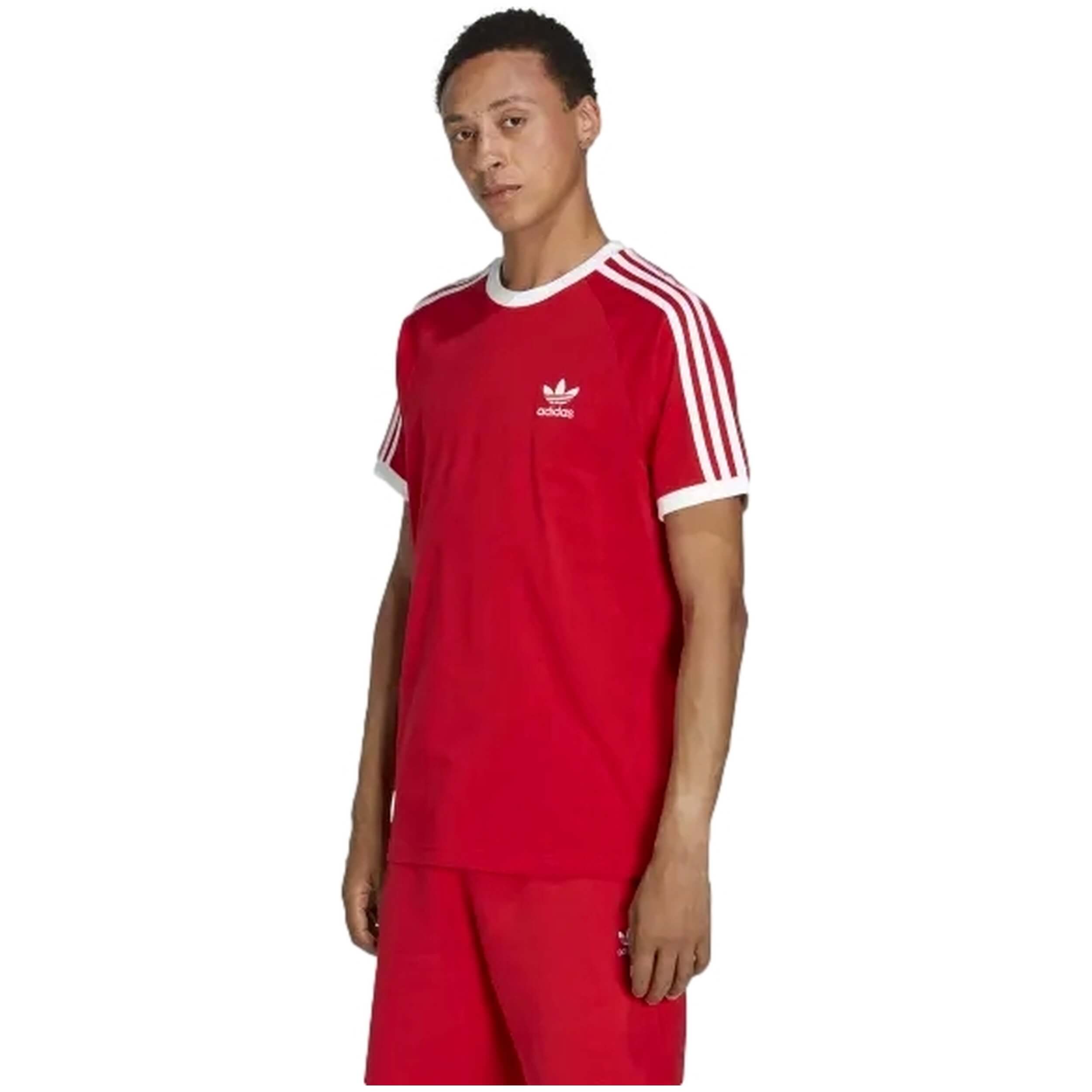 Camisetas De Manga Corta Adidas modelo IA4852 para Hombre en color Rojo