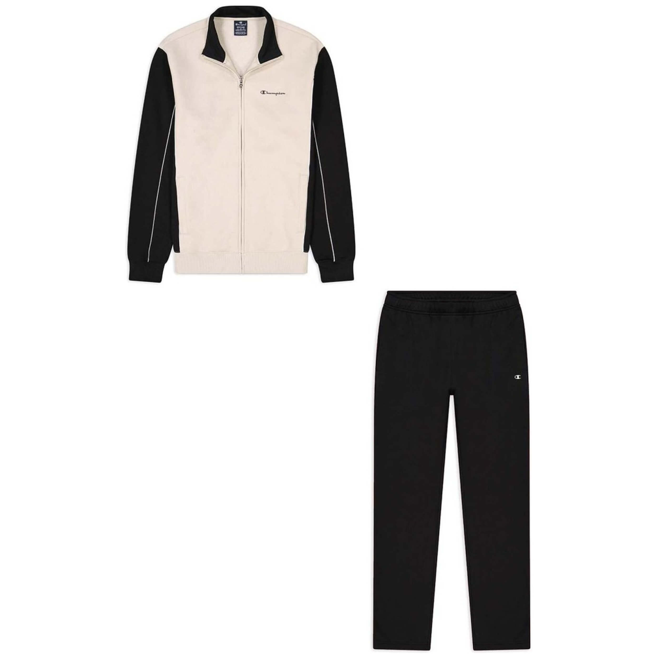 Chandals marca Champion modelo 220290-Es057 para hombre en color negro/beige