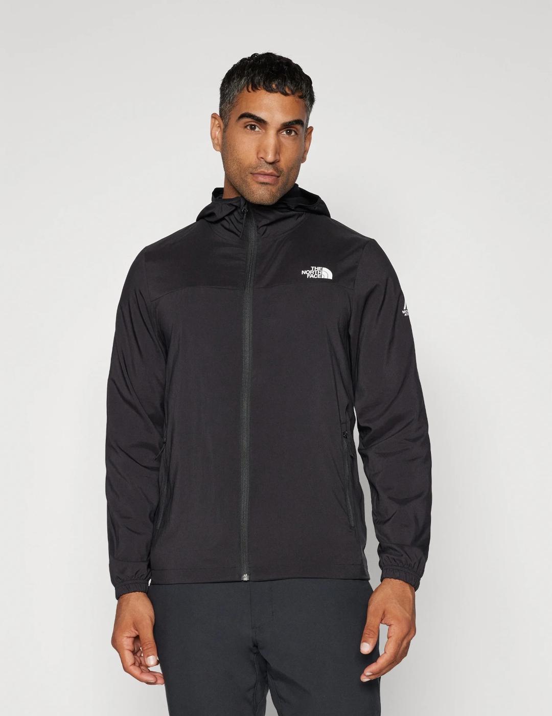 The North Face Hooded Wind - Chaqueta Negra