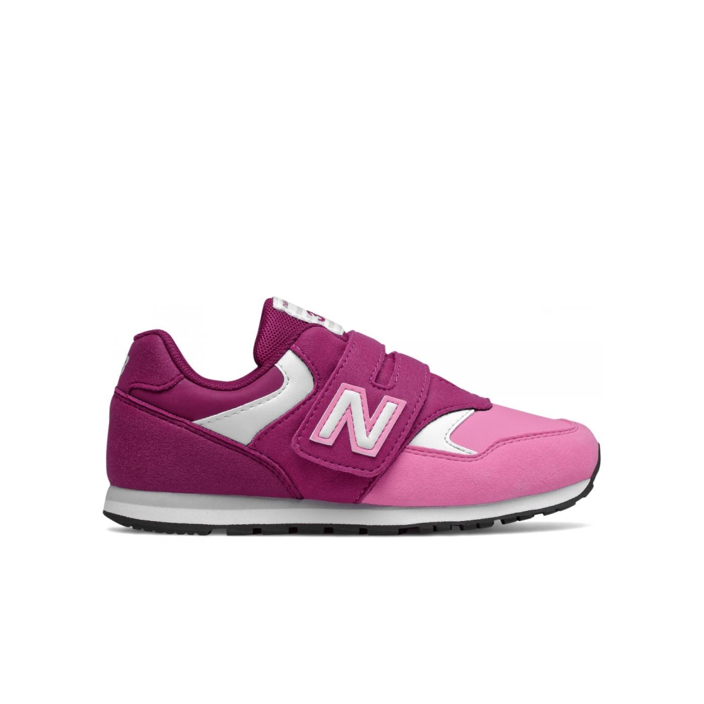 zapatillas new balance yv393tpk rosa de niña.