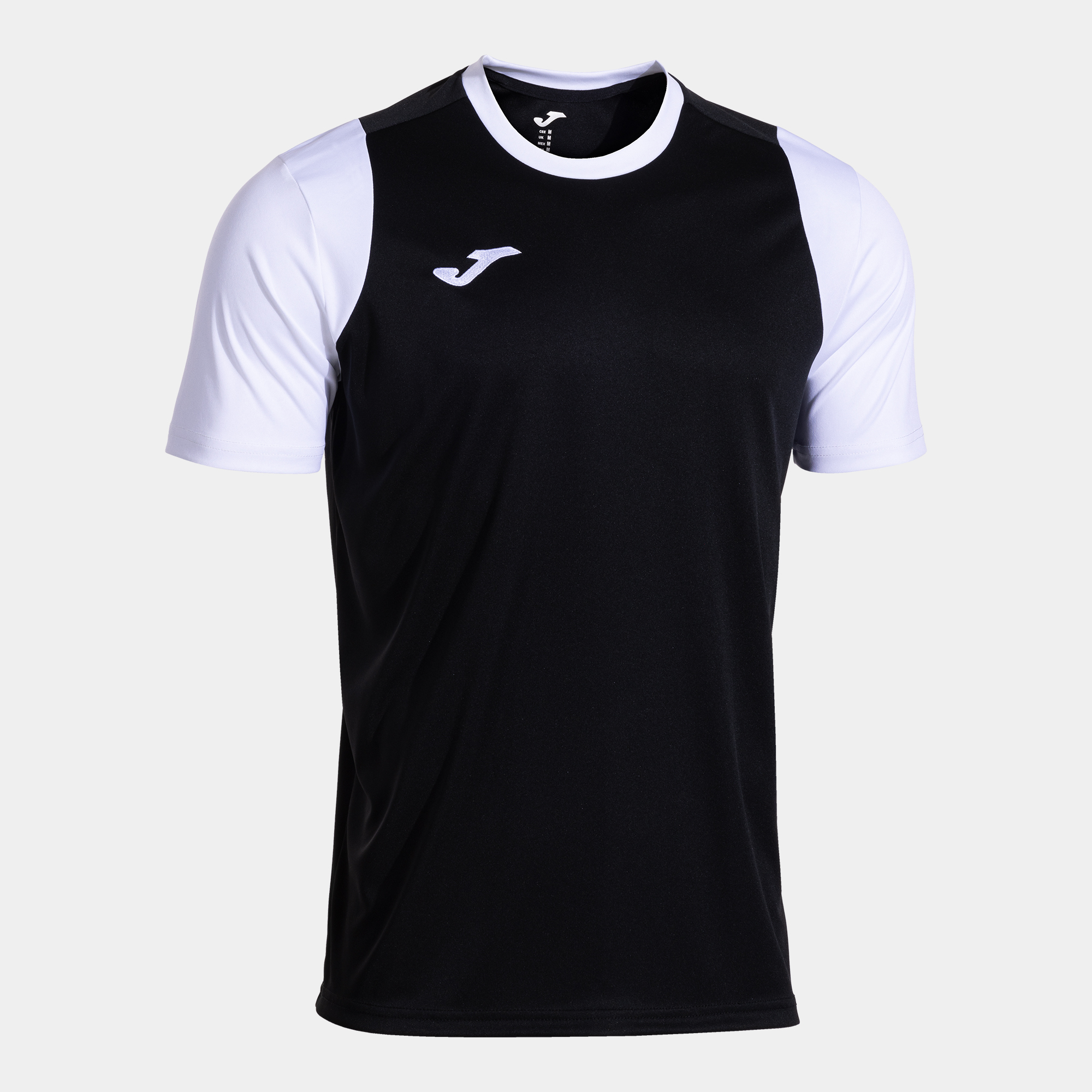 JOMA CAMISETA MANGA CORTA CANCHA NEGRO BLANCO Talla 8 (4XS) Niño Junior