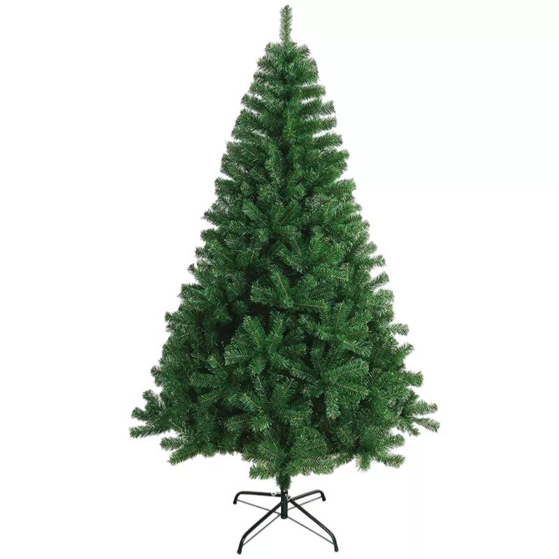 Árbol de Navidad Artificial. Árbol artificial navideño Economico, Árbol de Hoja PVC, Árbol verde Navidad,  60cm 90cm 120cm 150cm 180cm 210cm Arbol barato Decoración Hogar, Jardin, Centro Comercial, Restaurante