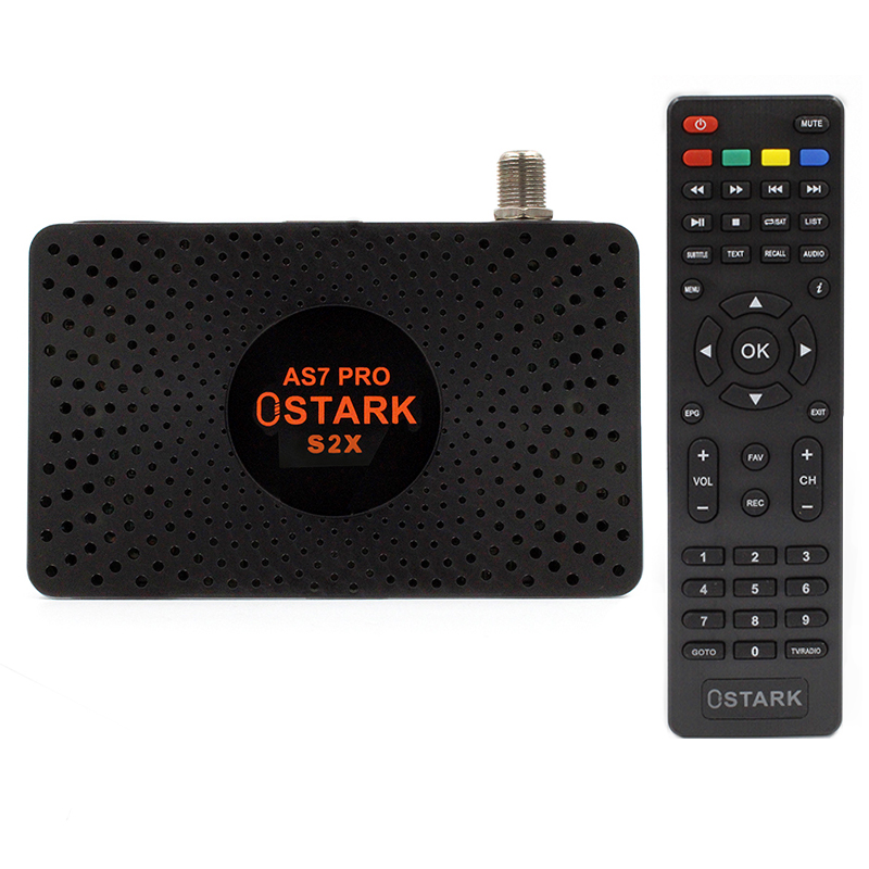 Receptor Satelital TV DVB-S/S2/S2X HD H.264 H.265 con Soporte Unicable, WiFi USB y EPG 7 Días - Grabador USB PVR, Control Parental, Sintonizador Blind Scan
