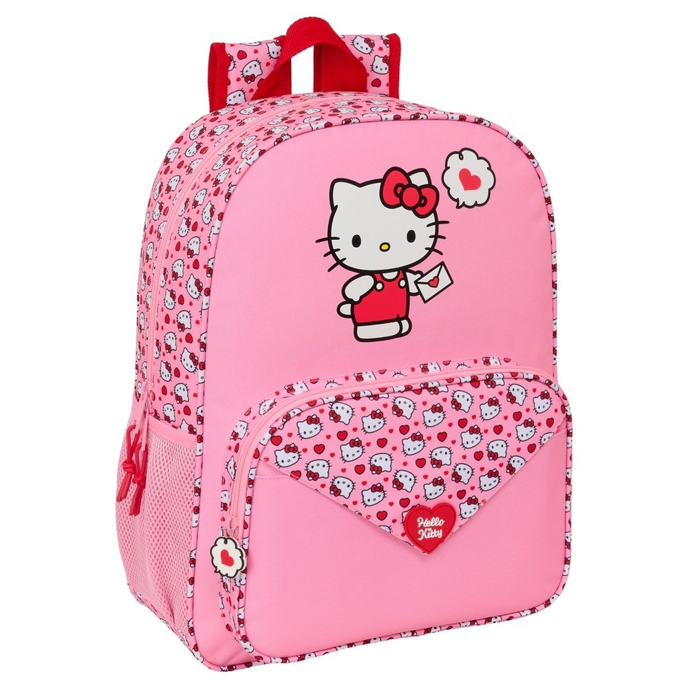 SAFTA MOCHILA ADAPT.CARRO HELLO KITTY HELLO KITTY 14x33x42 Cms.