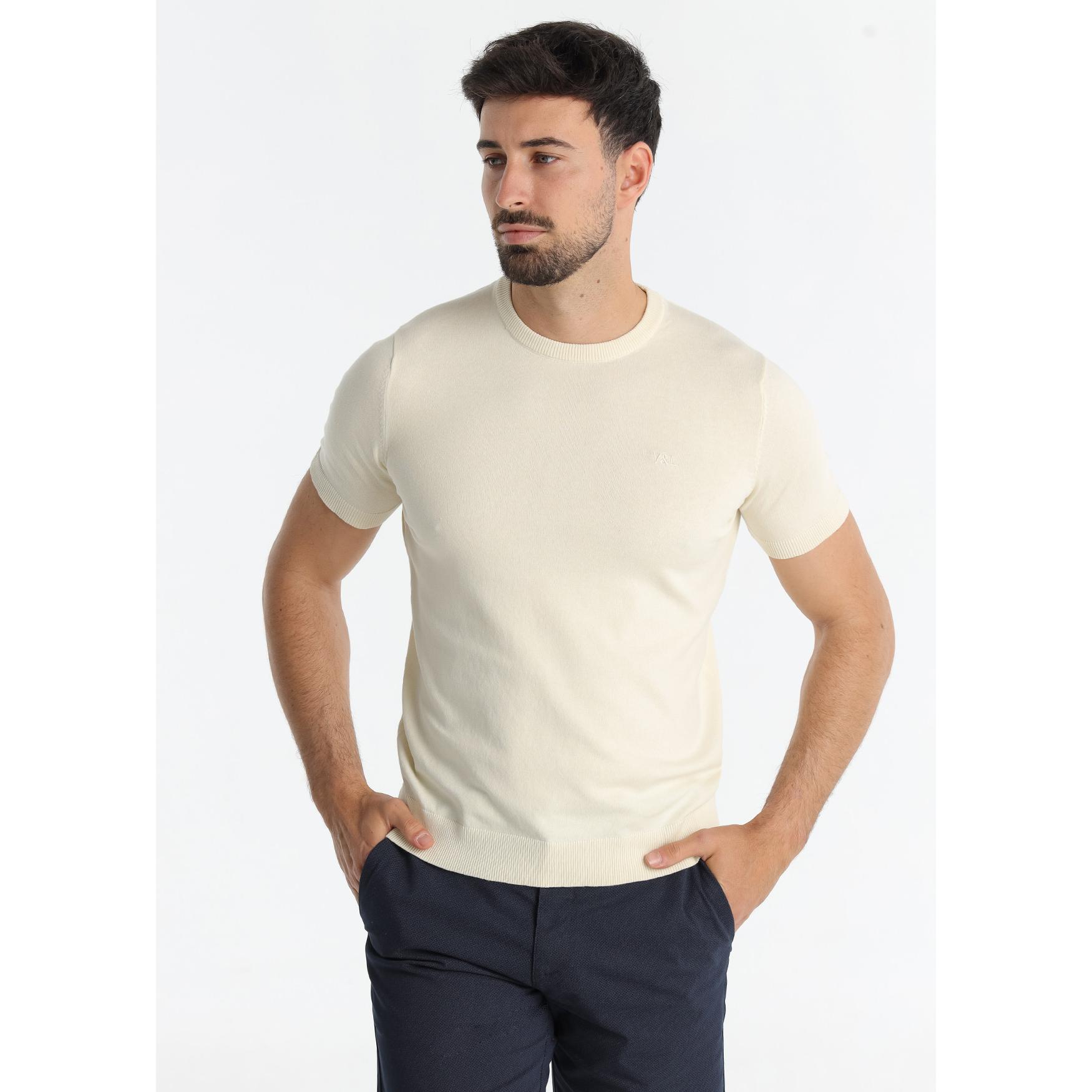 Victorio & Lucchino - Camiseta Punto Logo Beige