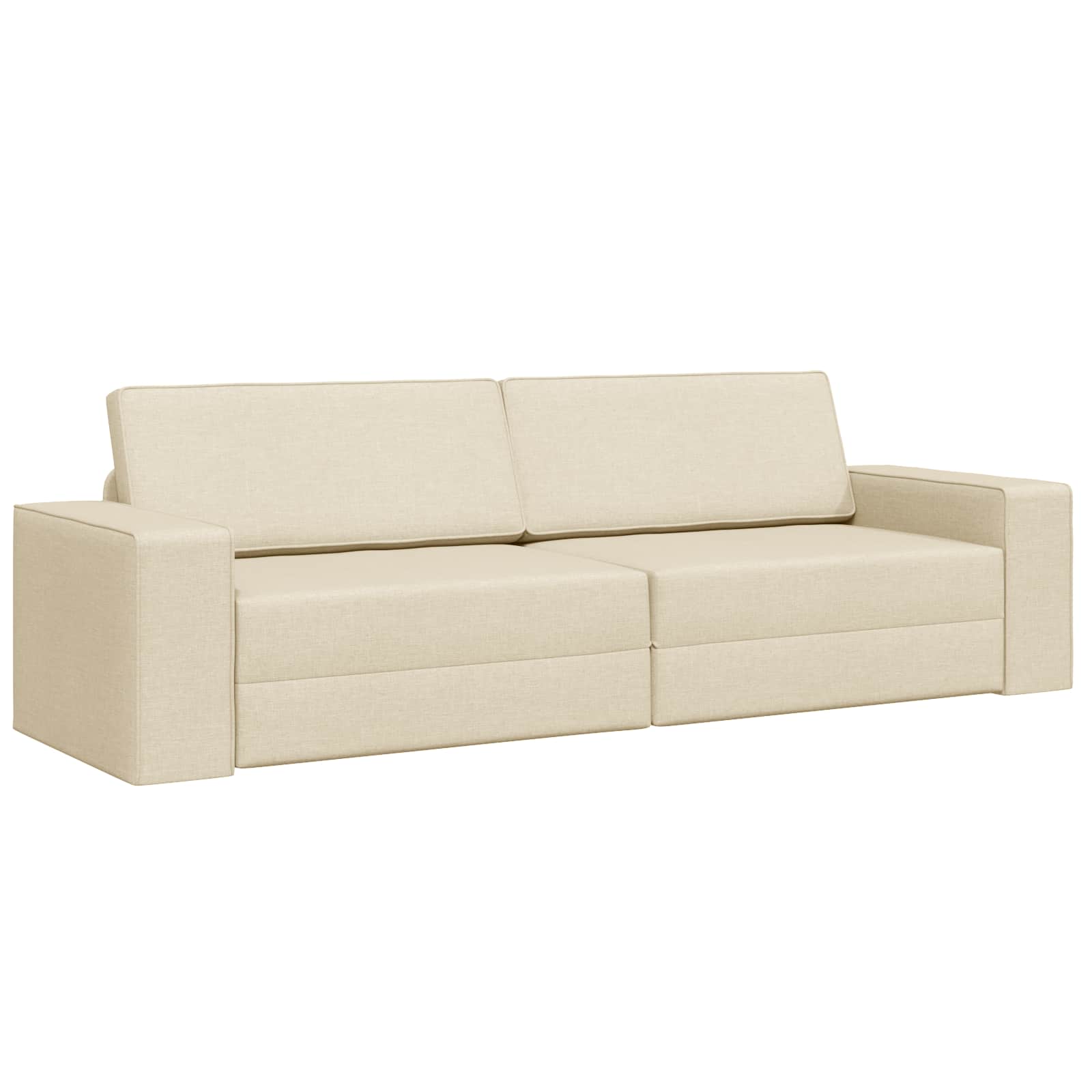 vidaXL Sofá cama 245 x 78 x 77 cm tela Multicolor