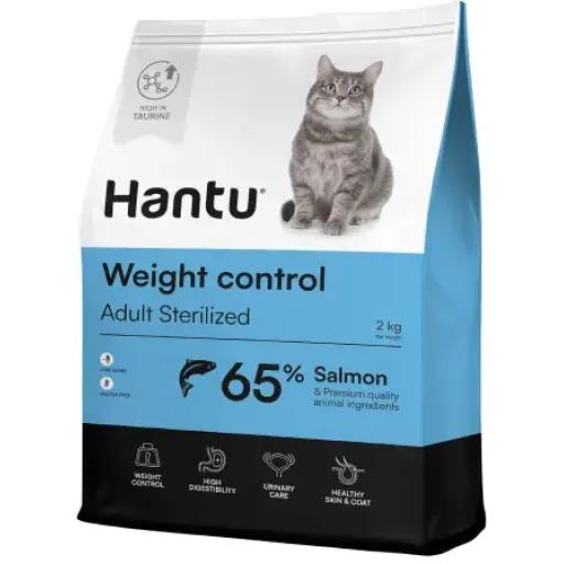 Hantu Pienso Adult Weight Control de Salmón para Gatos Esterilizados - 6 KG6
