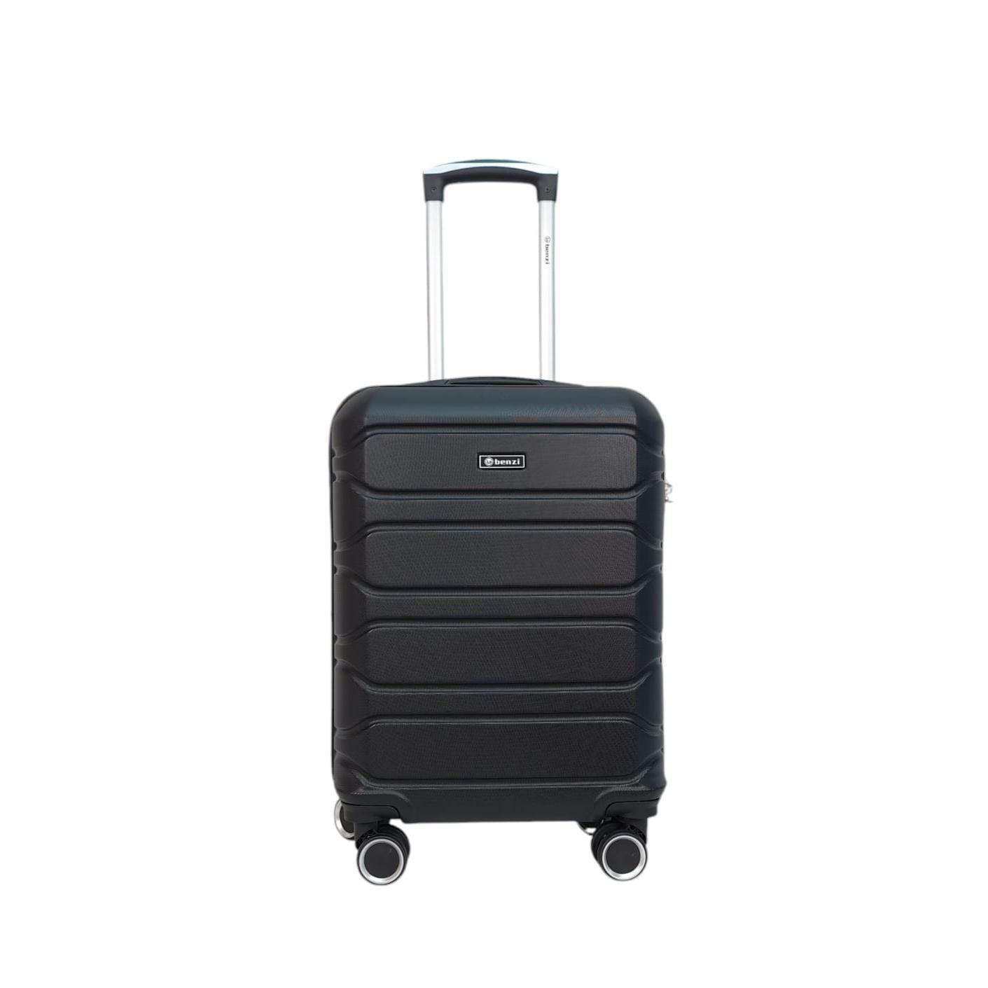 Maleta de Viaje barata de cabina Benzi 5807 Medidas 54 x 38 x 20 muy ligera 2.4 kg. 4 ruedas dobles giratorias 360º. Cerradura de combinación. Excelente relación calidad-precio.