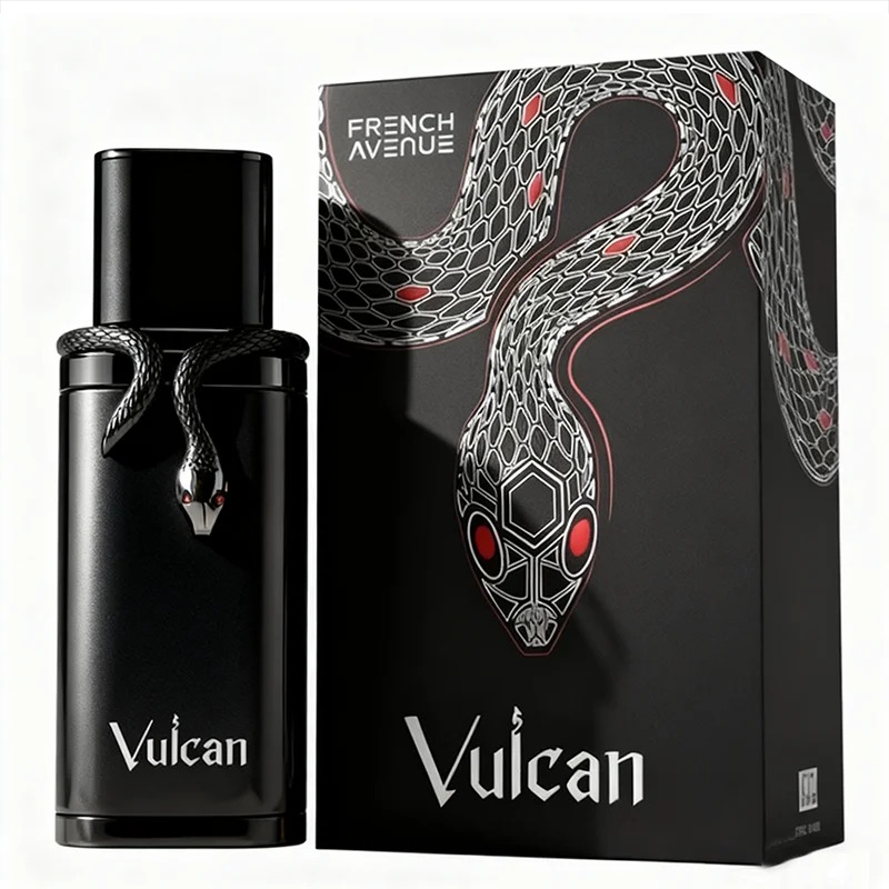 Vulcan Black Friday – Extracto de perfume masculino (frasco negro de 100 ml) – French Avenue