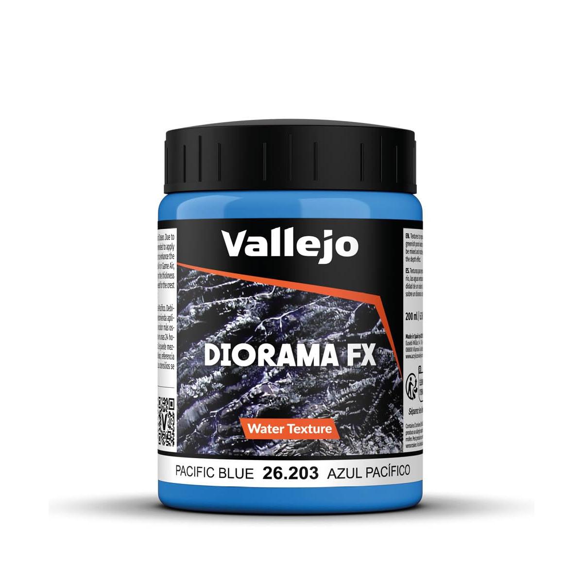 Vallejo Texturas de Agua Azul Pacífico 200 ml - Water Effects