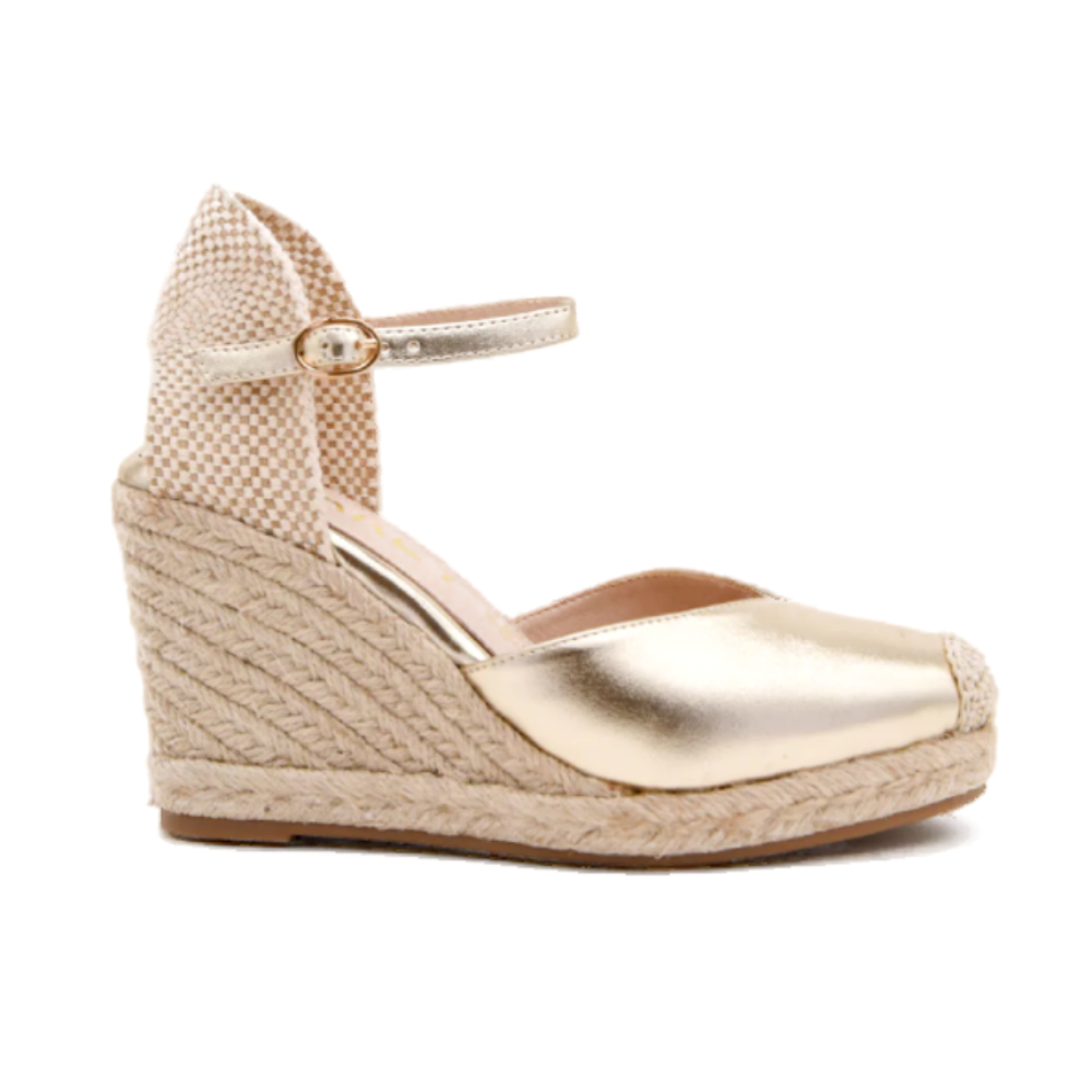 Shoes Yutes marca Azarey para mujer en color metal