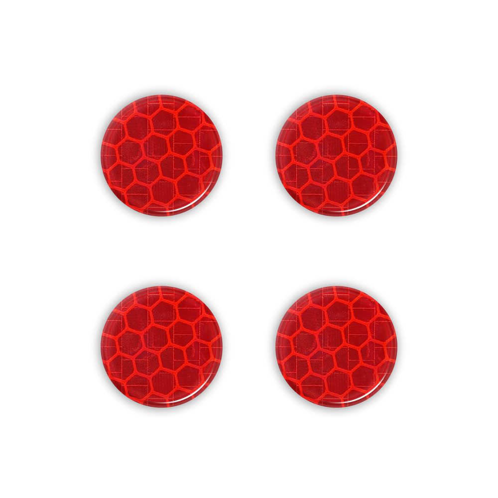 Pegatinas Reflectantes 3D para Moto 4 Pcs